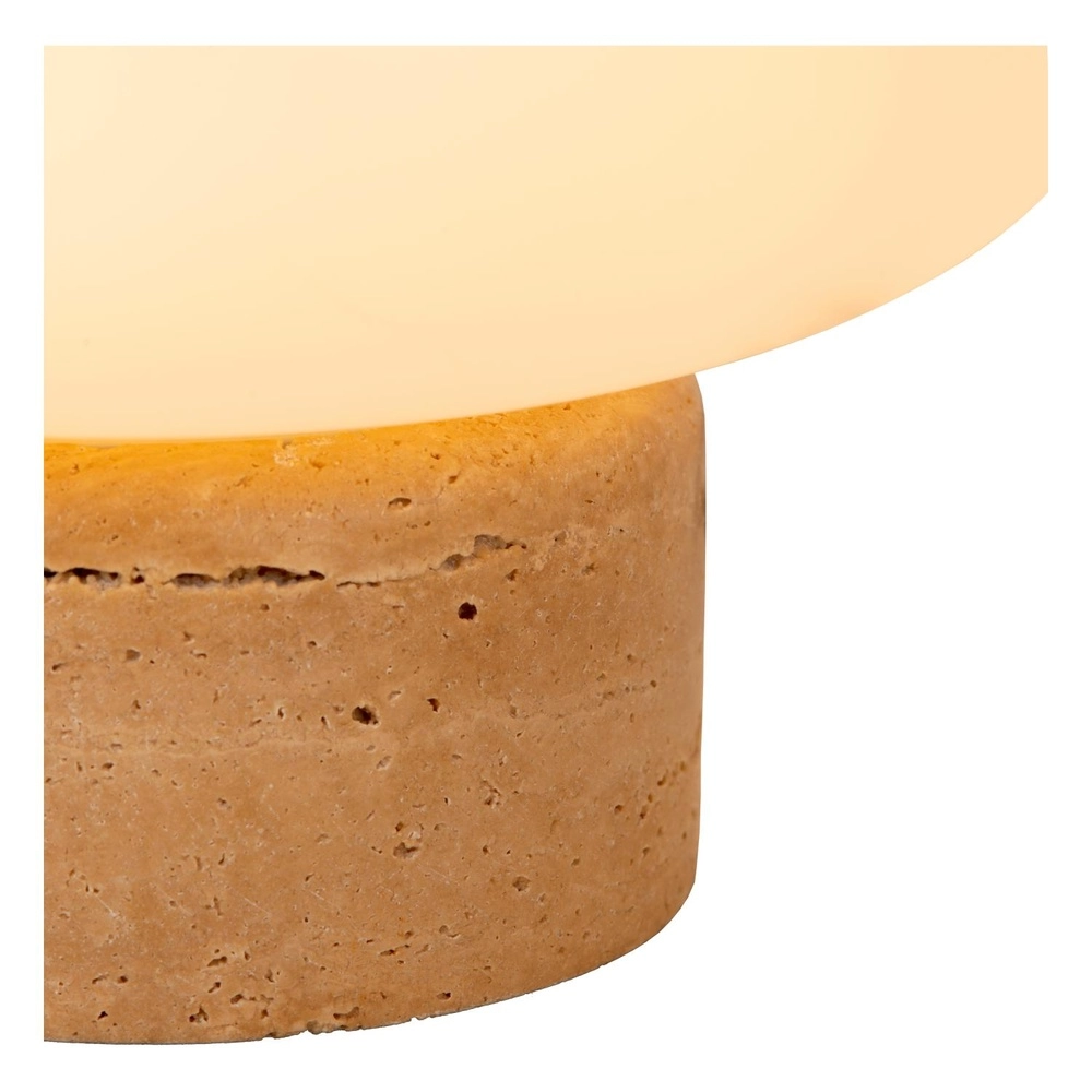 Japandi-Tischlampe Anston Opal Lucide 5411212051615
