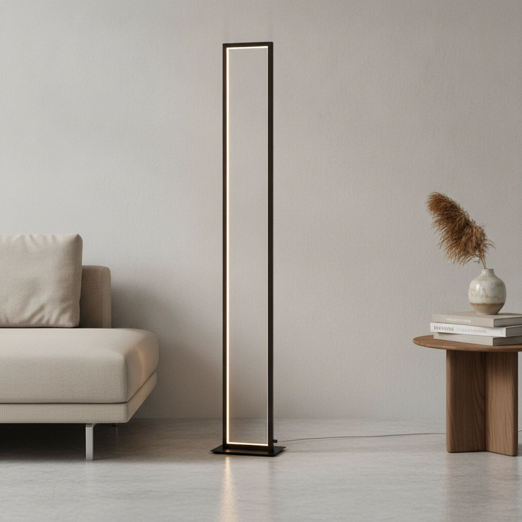 Stehlampe Wenna schwarz 36cm