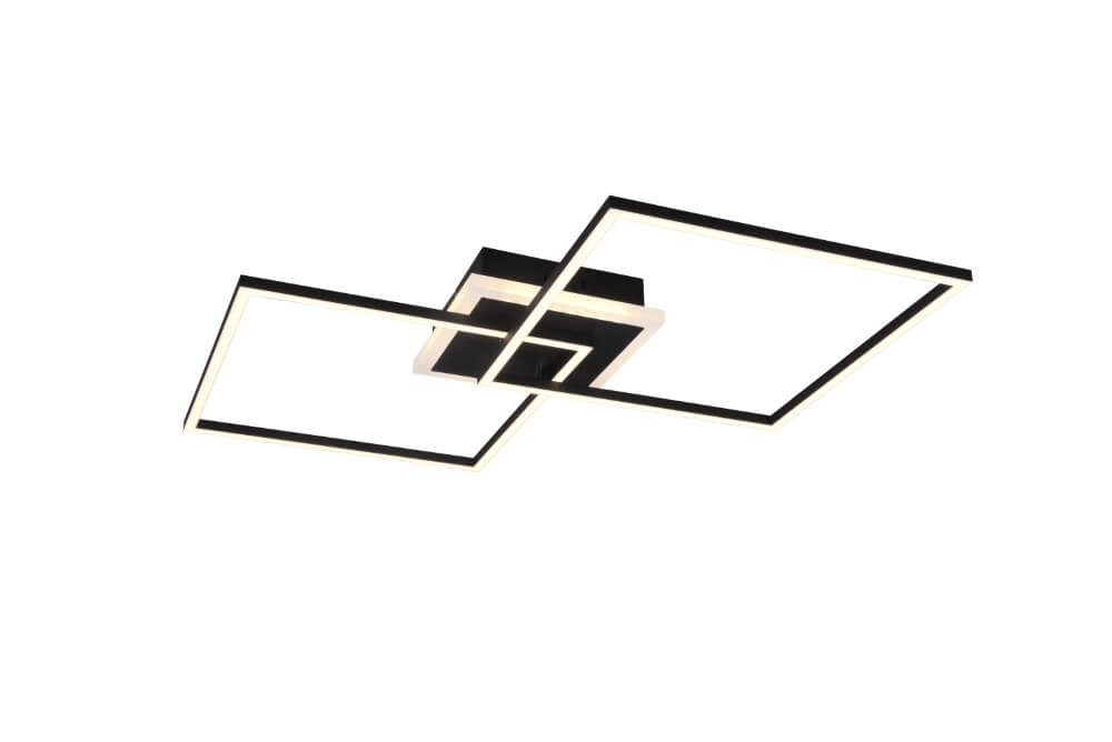 Deckenlampe Arribo 2-fach schwarz Trio 4017807500455