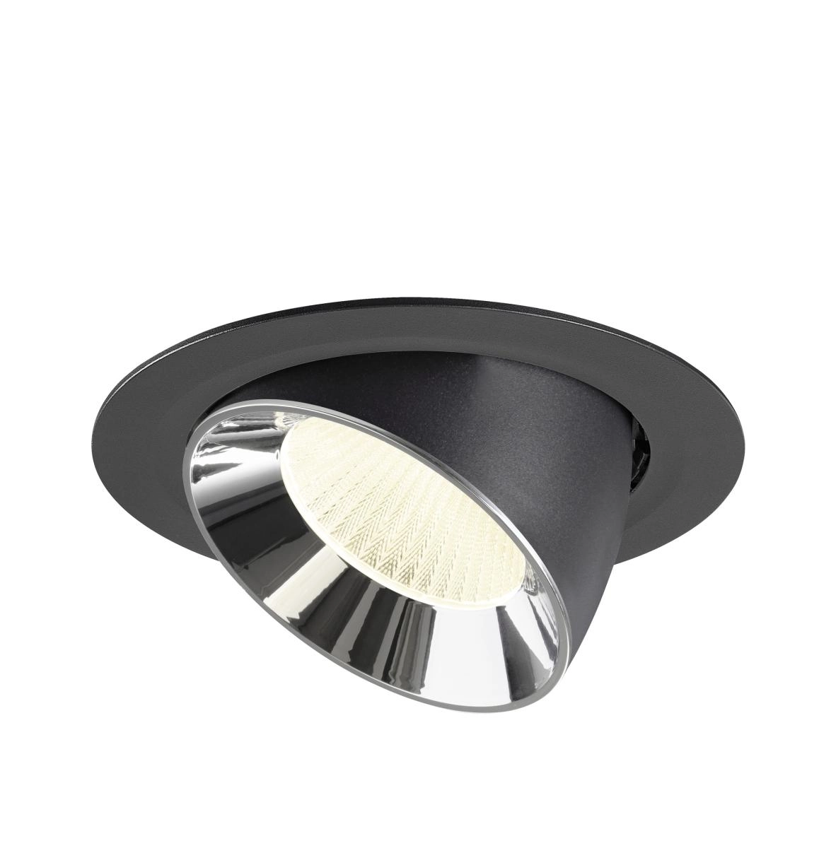 Einbau-Strahler Numinos Gimble XL schwarz/chrom 4000K - 40gr SLV 4024163308496