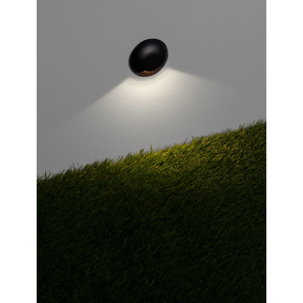 Einbauleuchte Eris schwarz einfach