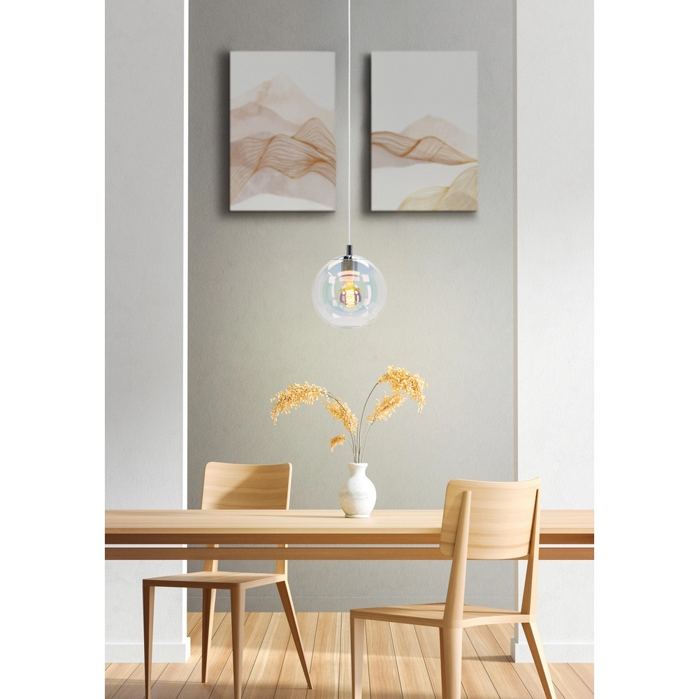 Pendelleuchte Ariscani 2 Chrom Eglo 9008606358083