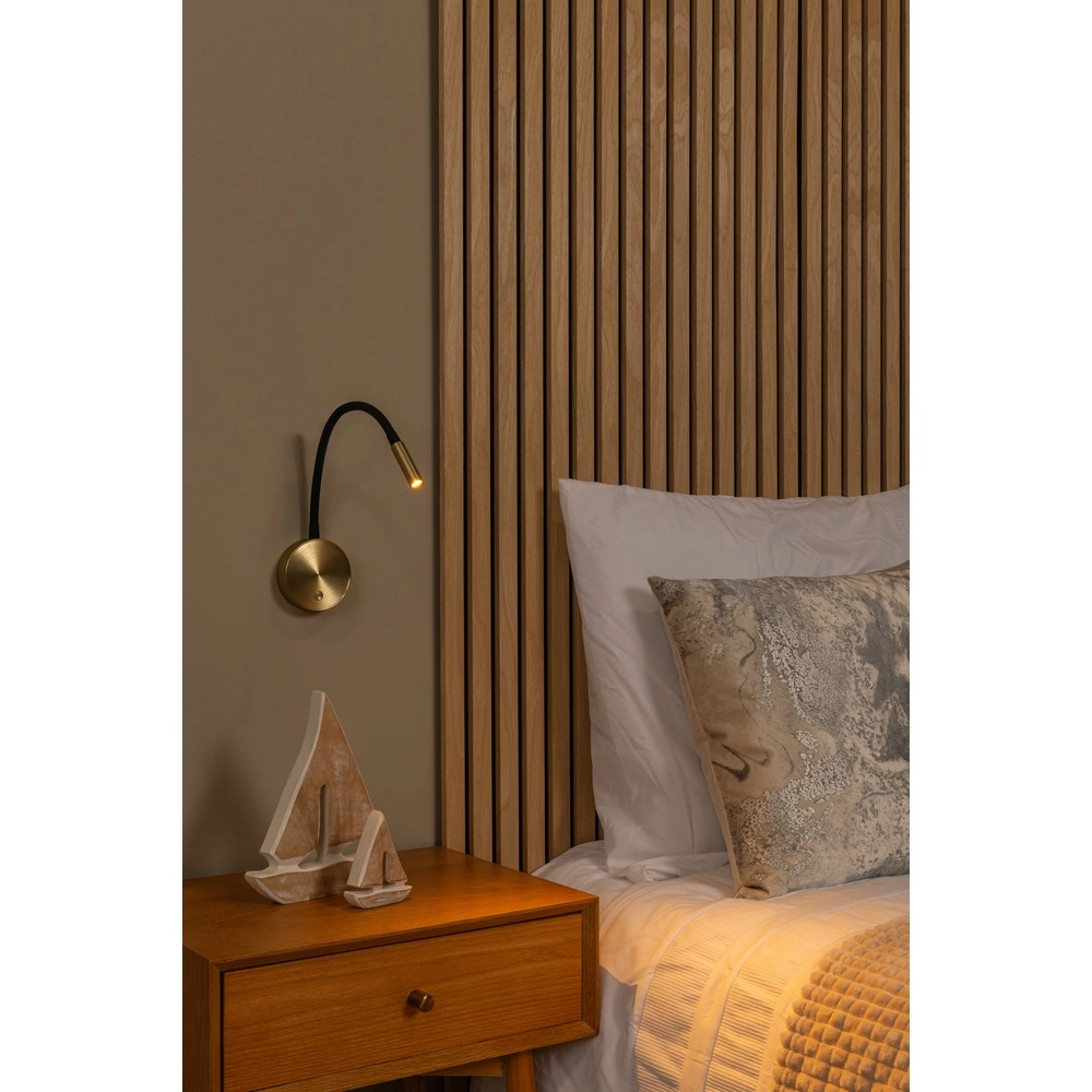 Nachttischlampe Asja Dimbares Gold Premium by Lucide 5411212421203