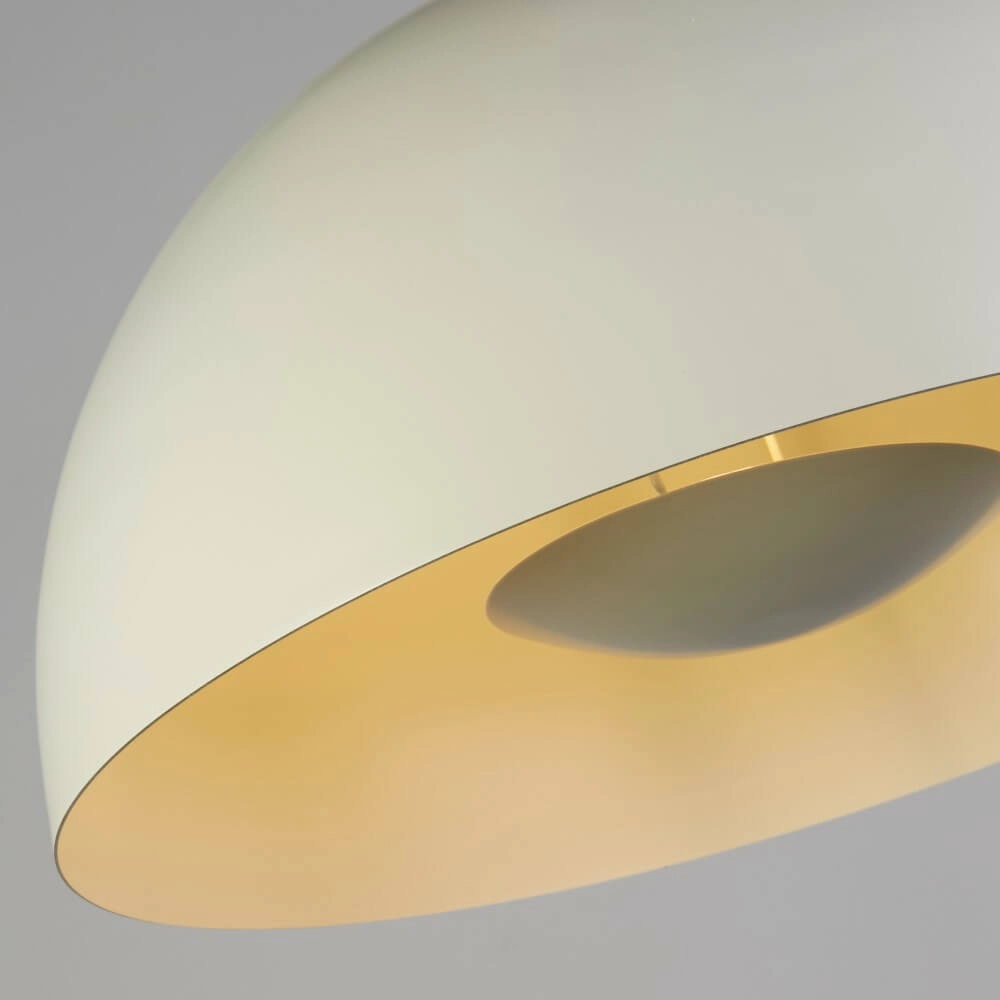 Cremefarbene Pendelleuchte Mars Schirm 20cm hoch Searchlight 5053423274294