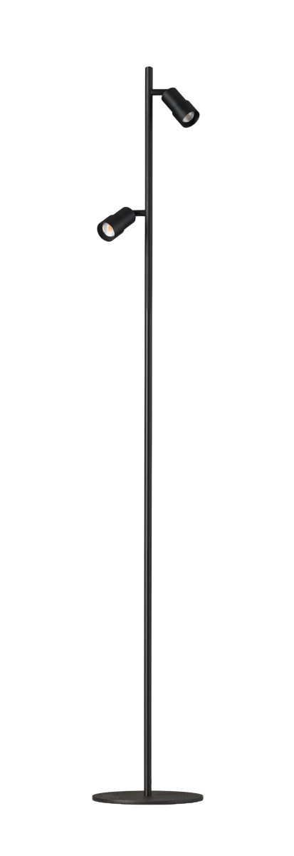 Doppelte LED-Leselampe Liam Schwarz