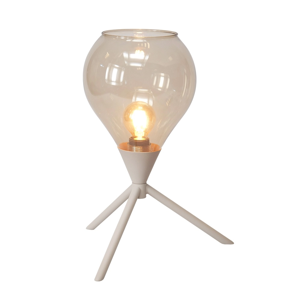 Tischlampe Cambio Sandbraun