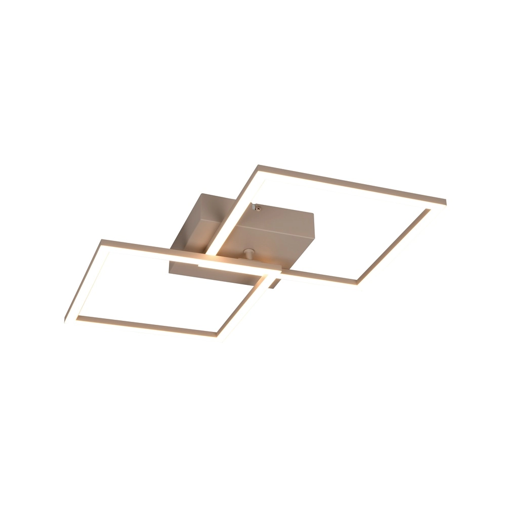 Moderne Deckenlampe Trail 60 cm sandbraun