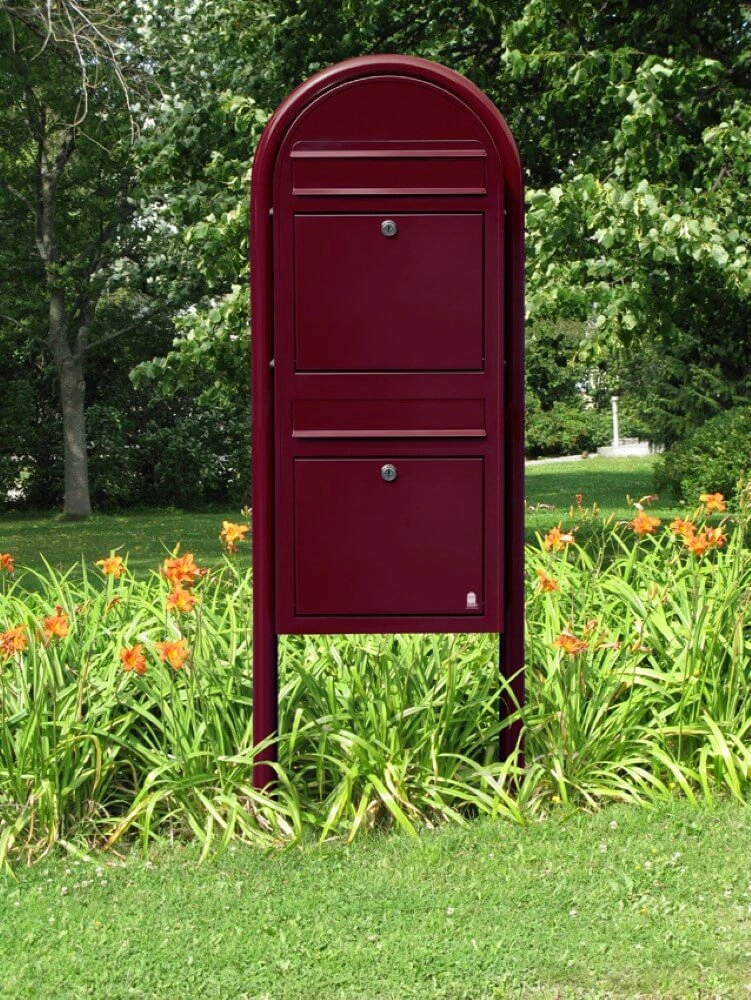 Briefkasten Duo 3005 Burgund Bobi 6417237014139