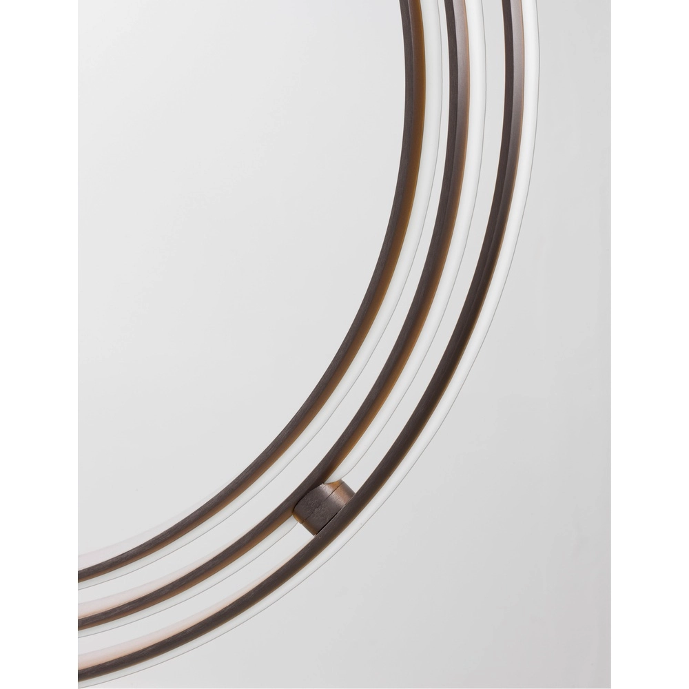 Pendelleuchte Pertone S Ø 70cm schwarz mit lila Glanz Lyora 5212017419705