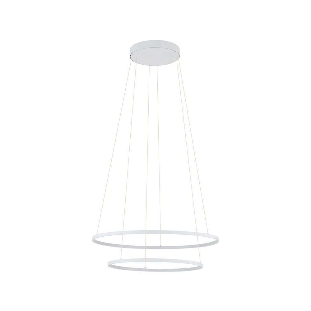 Design-Pendellampe Circolo Led weiße Ø 60cm