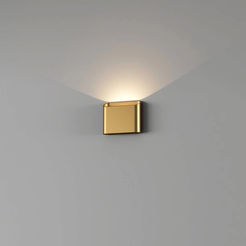Wandleuchte Diaz 1L Warmes Gold Artdelight 8720701102606