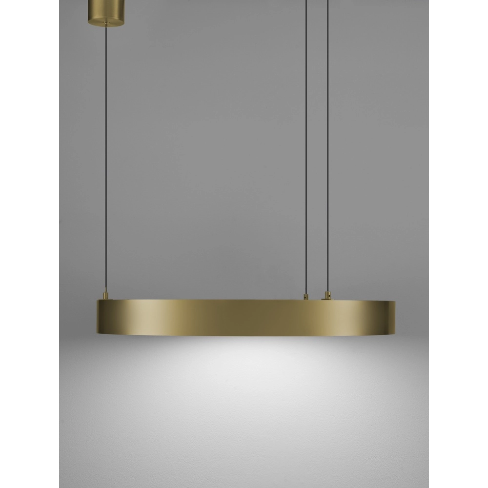 Design-Pendelleuchte Sting gold Ø 60cm Lyora 5212017437396