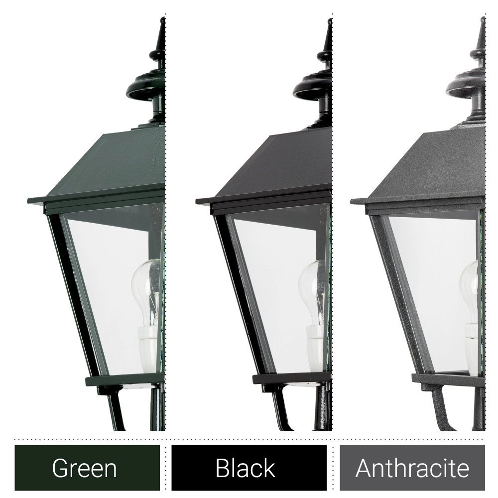 Außenlampe Preston mit Bewegungsmelder - schwarz KS 8714732118545