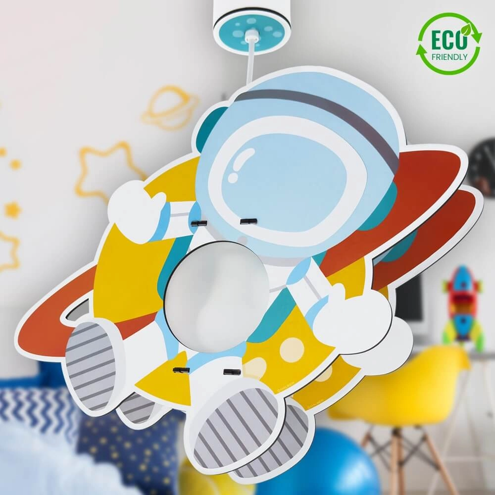 Pendelleuchte für Kinderzimmer Spaceman Dalber 8420406002132