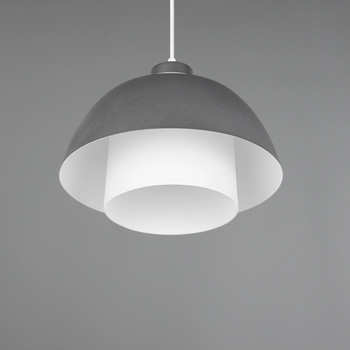 Design-Pendellampe Tilos Anthrazit Ø 30 cm Trio 4017807682434