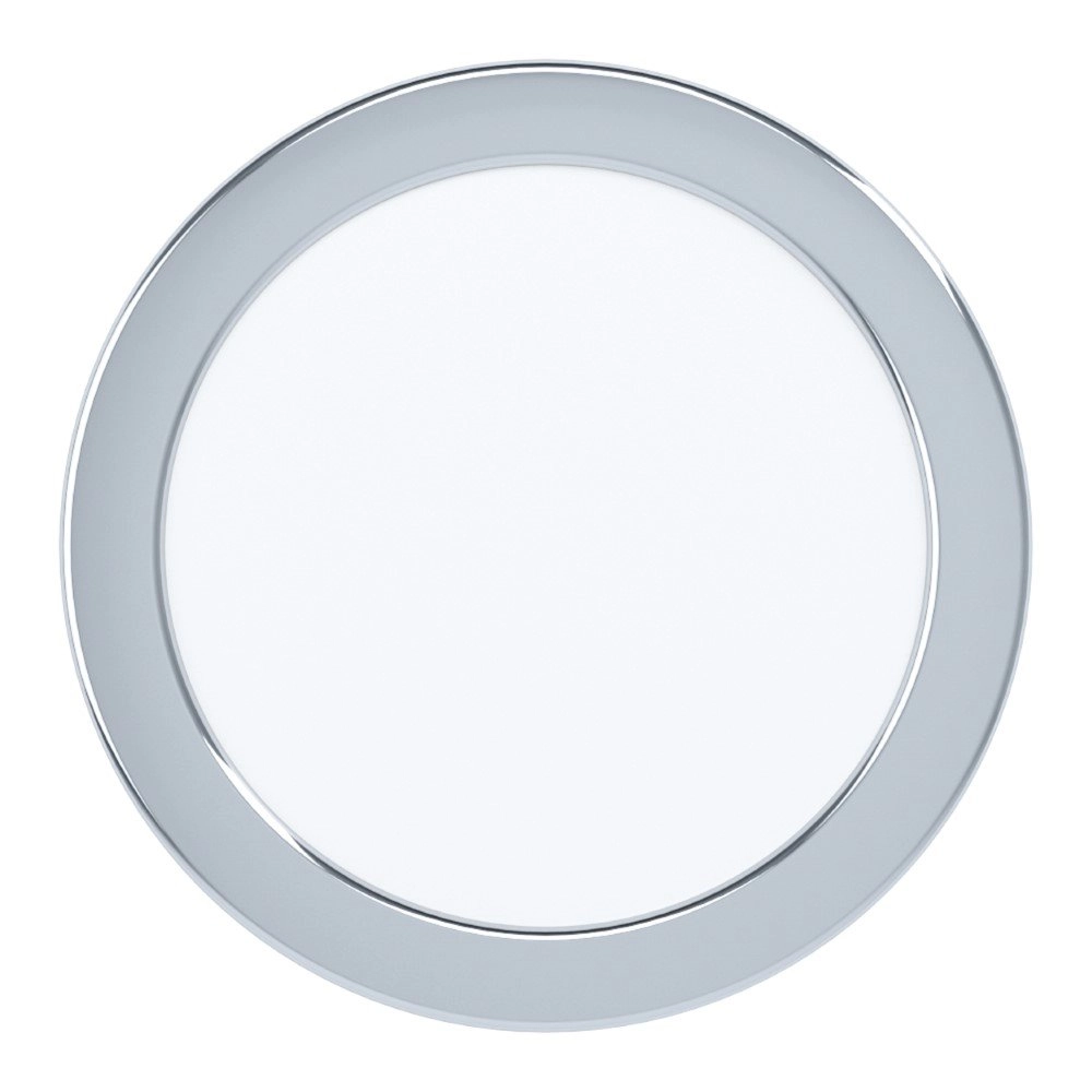 LED Einbauspot Fueva 5 IP44 - Ø 16,6 cm -Chrom