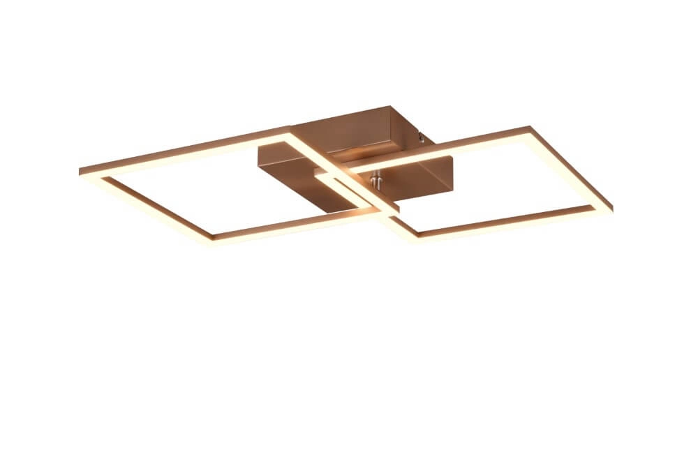 Designer-Deckenleuchte Trail braun Trio 4017807578973