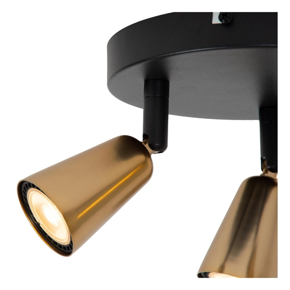 Deckenscheinwerfer Tiana 3-Licht Champagner Lucide 5411212650405