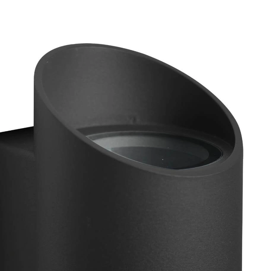 Schwarze Außenlampe Nico Round Nordlux 5704924010958
