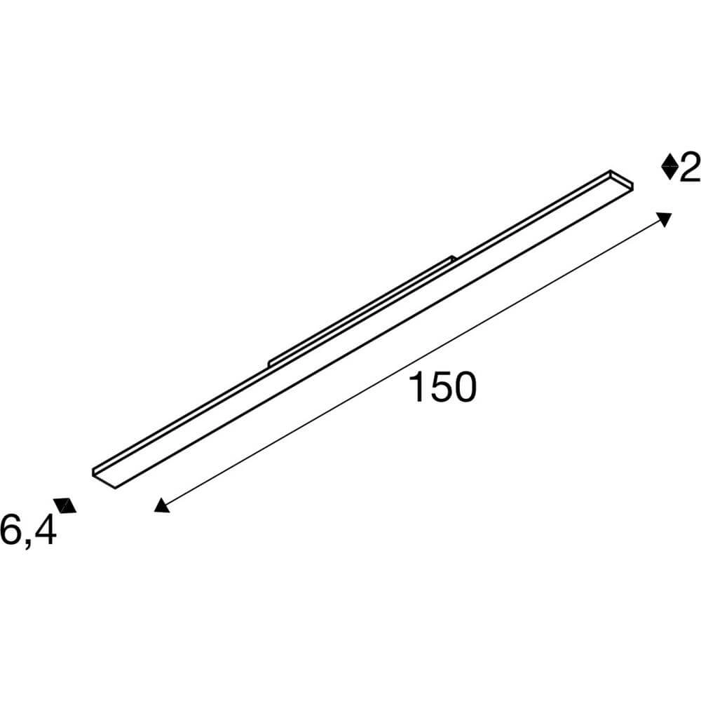 Lampe für Schiene Sight Easy weiß 3-phasig 3000K SLV 4024163297226