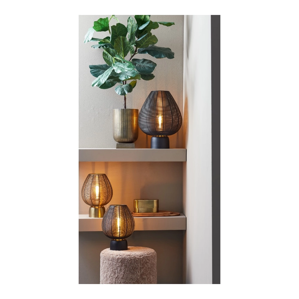 Tischlampe Suneko Bronze Light & Living 8717807659929