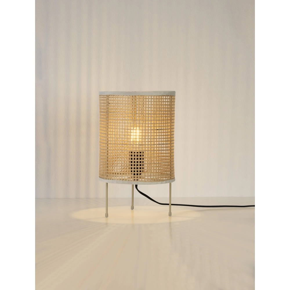 Tischlampe Canto Ø 19,5 Rattan Lyora 5212017465627