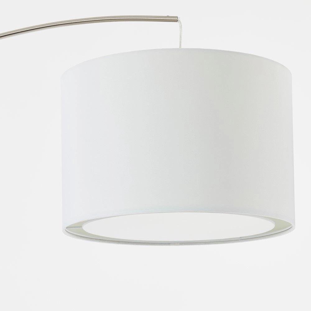Weiße Bogenlampe Clarie Brilliant 4004353158650