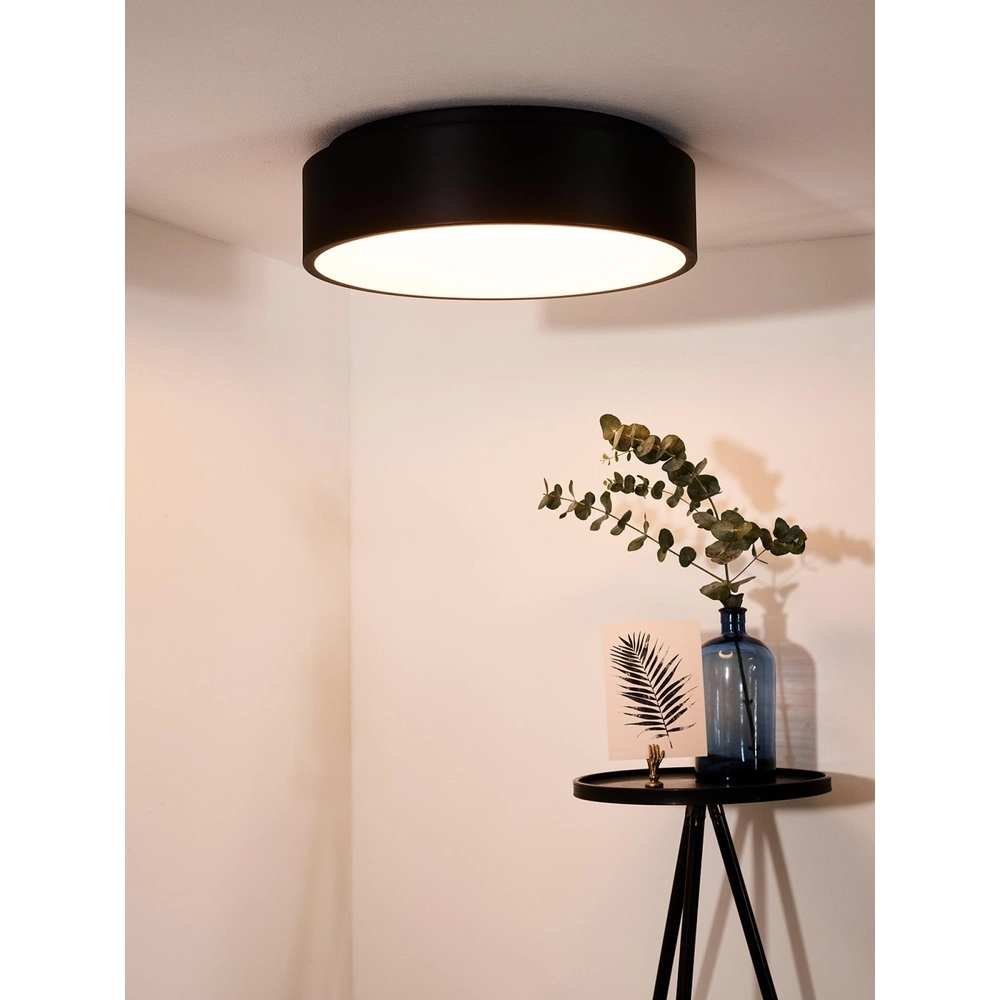 Deckenlicht Talowe Led Ø 45,5 cm schwarz Lucide 5411212460639