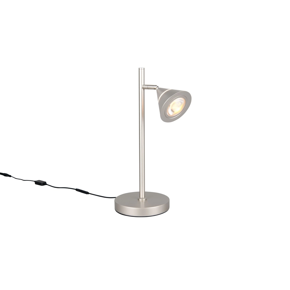 Tischlampe Romeo Nickel