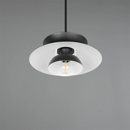 Pendellampendesign Amarila schwarz Ø 25 cm Trio 4017807682762