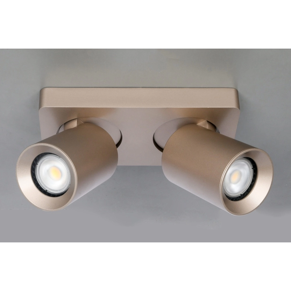 Doppel-Aufbaustrahler Megano Champagner Artdelight 8720701103474