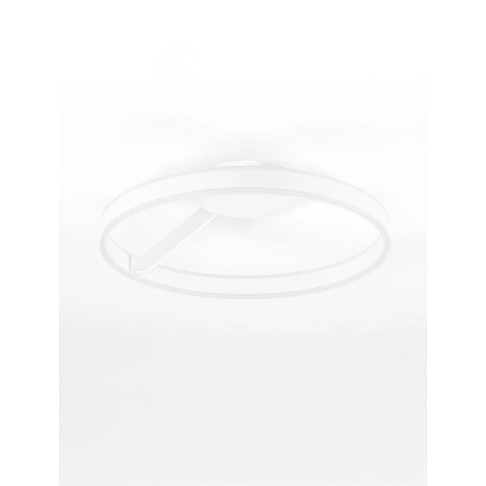 Deckenlampe Bianco weiß Ø 60cm Lyora 5212017473844
