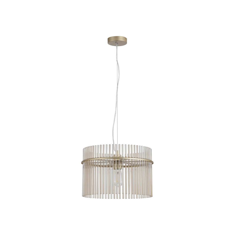 Pendelleuchte Swizzle Ø 40cm gold Searchlight 5053423305608