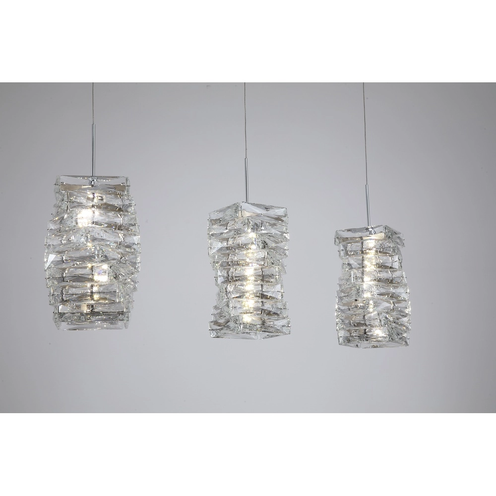 Pendelleuchte Modena Chrom 3-flammig Searchlight 5053423304120