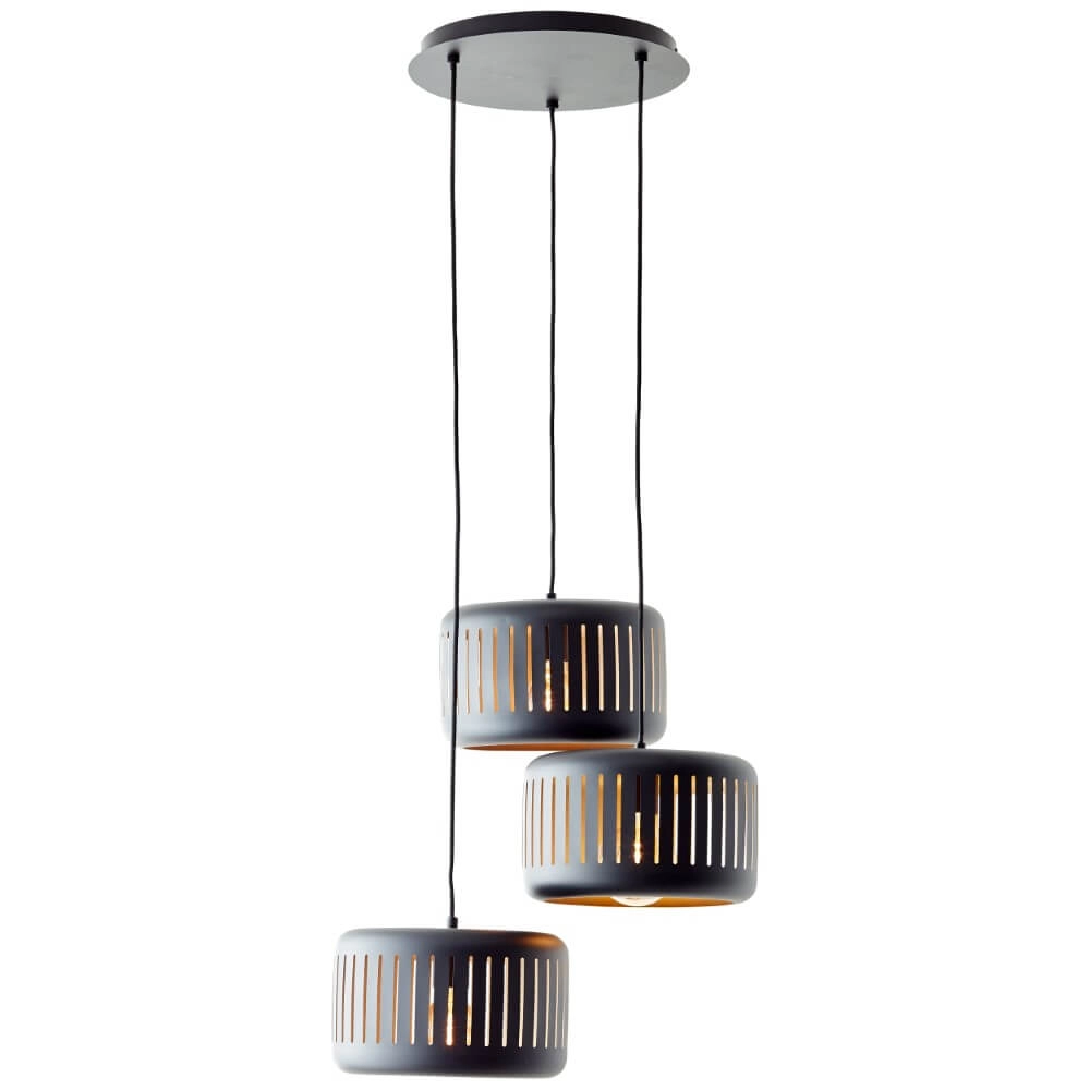 Vide-Hängelampe Tyas schwarz Ø 52cm