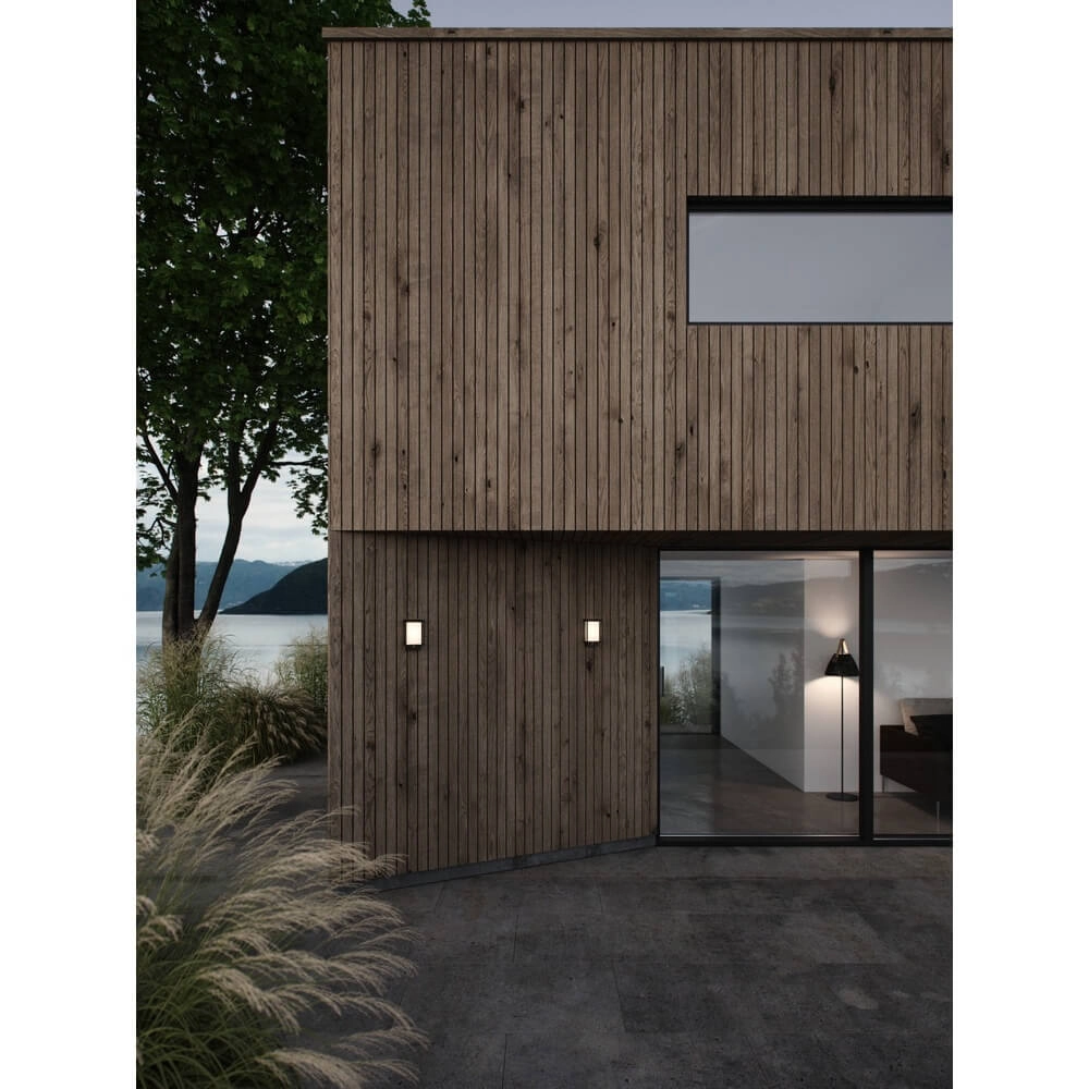 Moderne Außenleuchte Nestor Schwarz mit Sensor Nordlux 5701581464988
