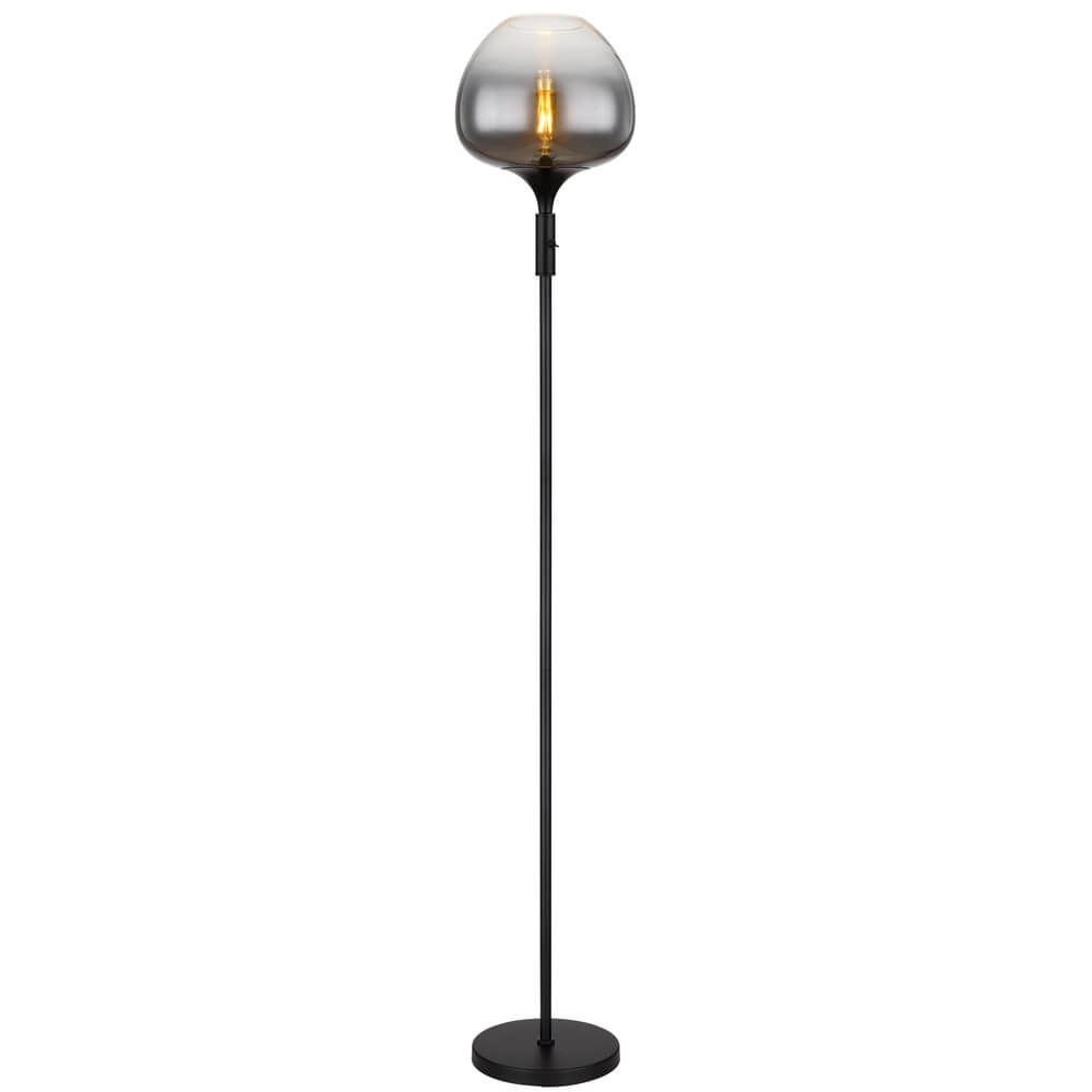 Schwarze Stehleuchte Maxy Einzel Ø 29cm