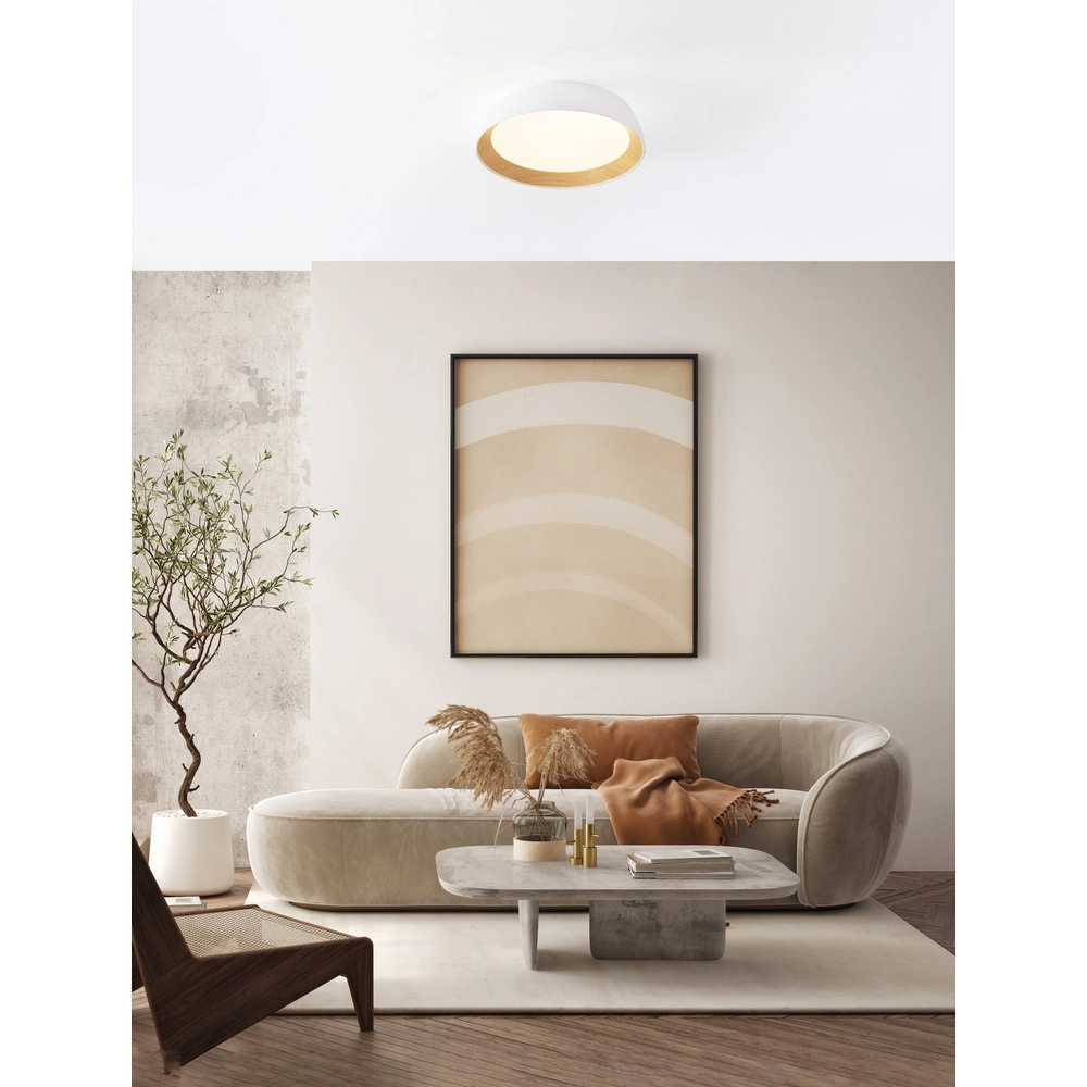 Deckenlampe Sigi  Ø 45cm weiß Lyora 5212017448637