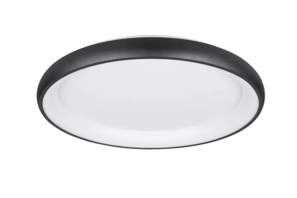 LED-Deckenleuchte Cardona schwarz - Ø 75cm Trio 4017807613940