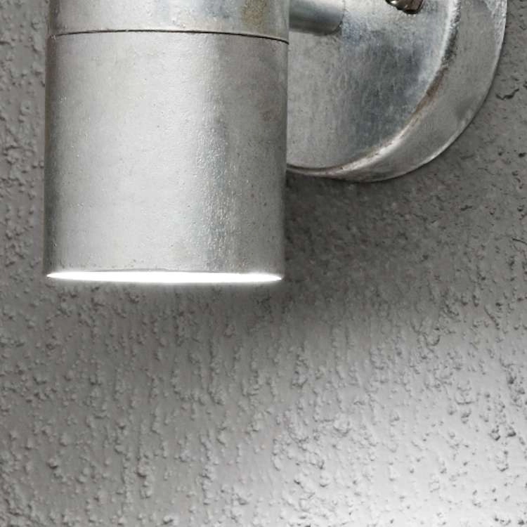 Wandspot Modena Downlight 9cm zinkgrau KonstSmide 7318307572322