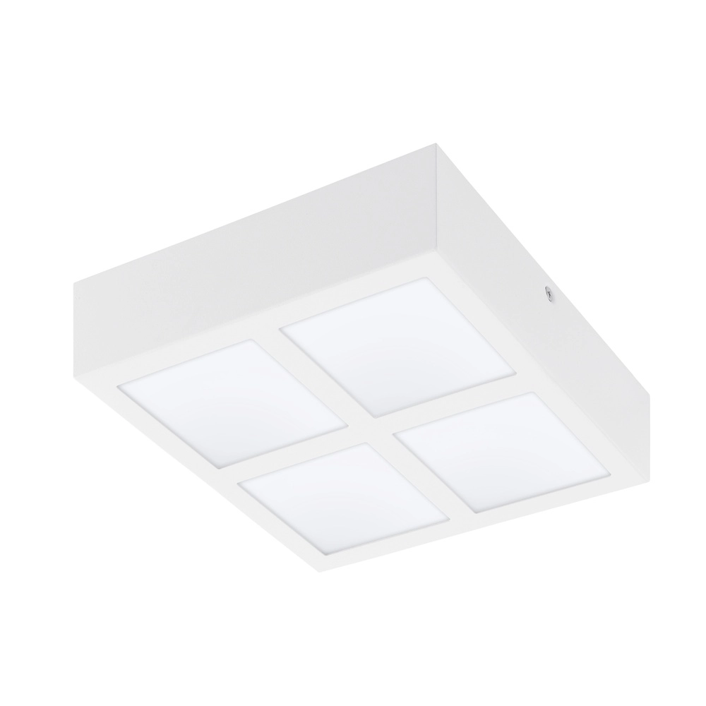 Moderne Deckenlampe Colegio Quadratweiß