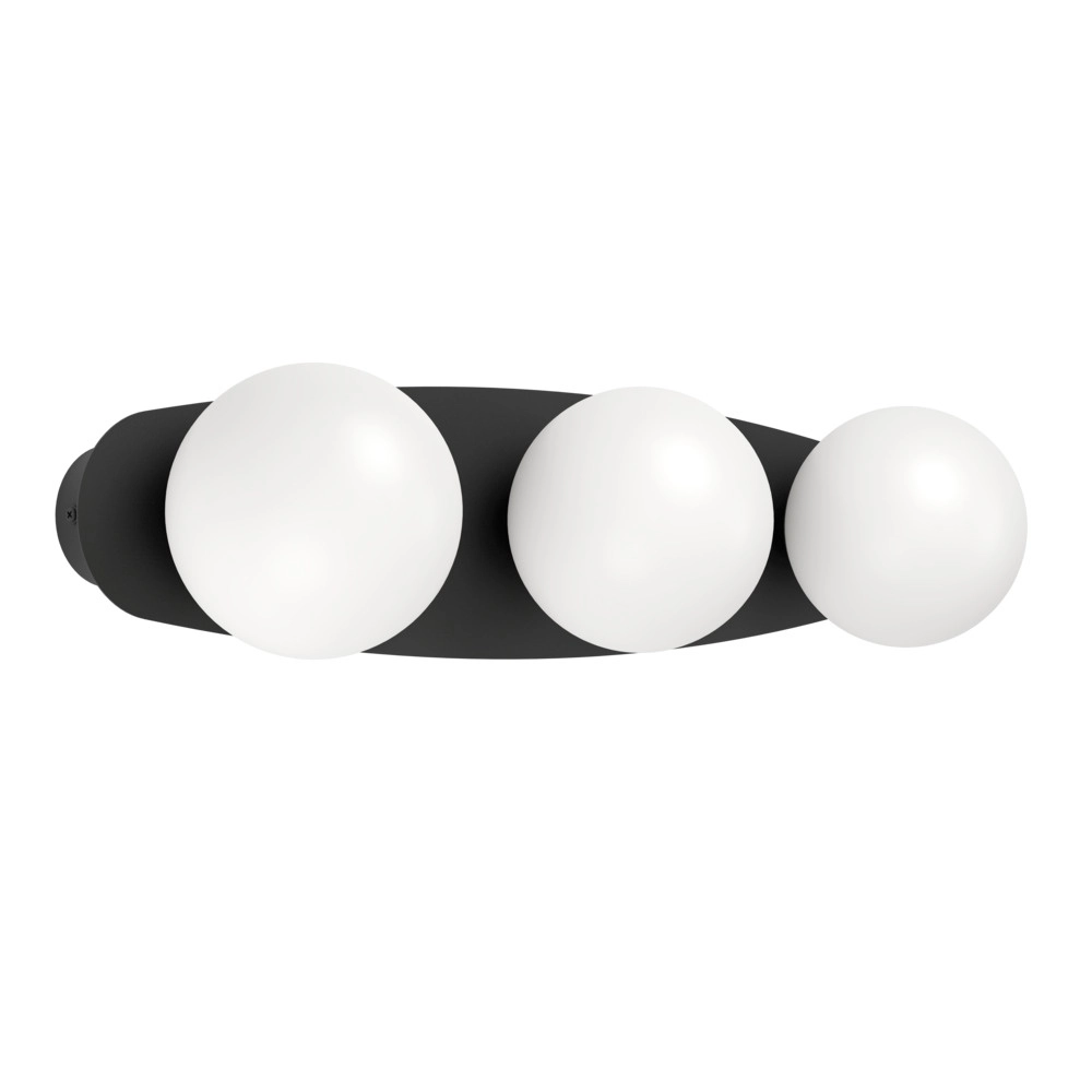 Deckenlampe Castrovido 3-flammig schwarz