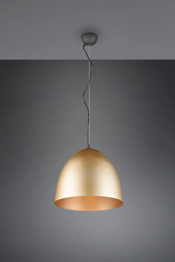 Goldene Pendelleuchte Tilda Ø 40cm Trio 4017807522372