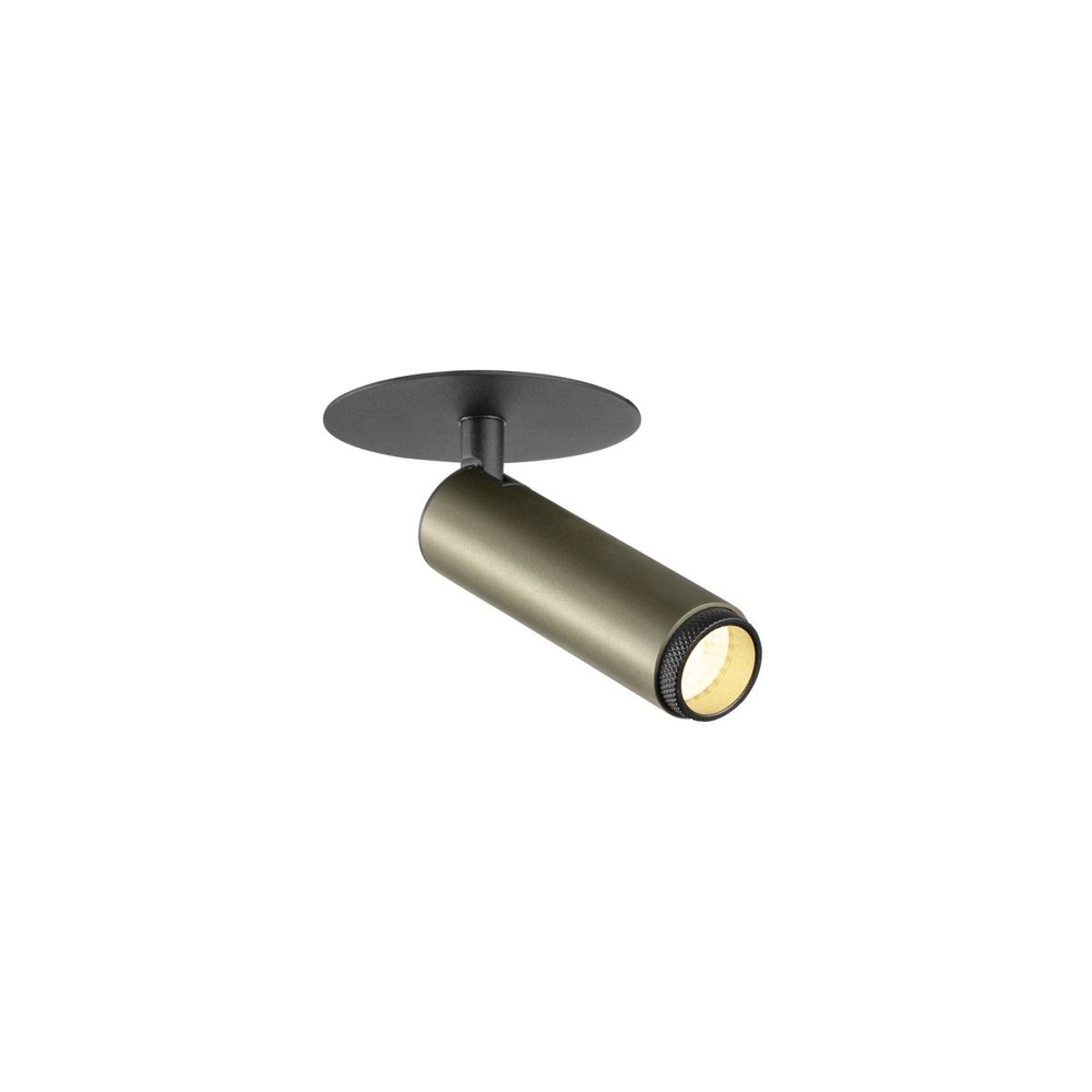 Einbaustrahler Grip! S Bronze mit Schwarz 3000K SLV 4024163304795