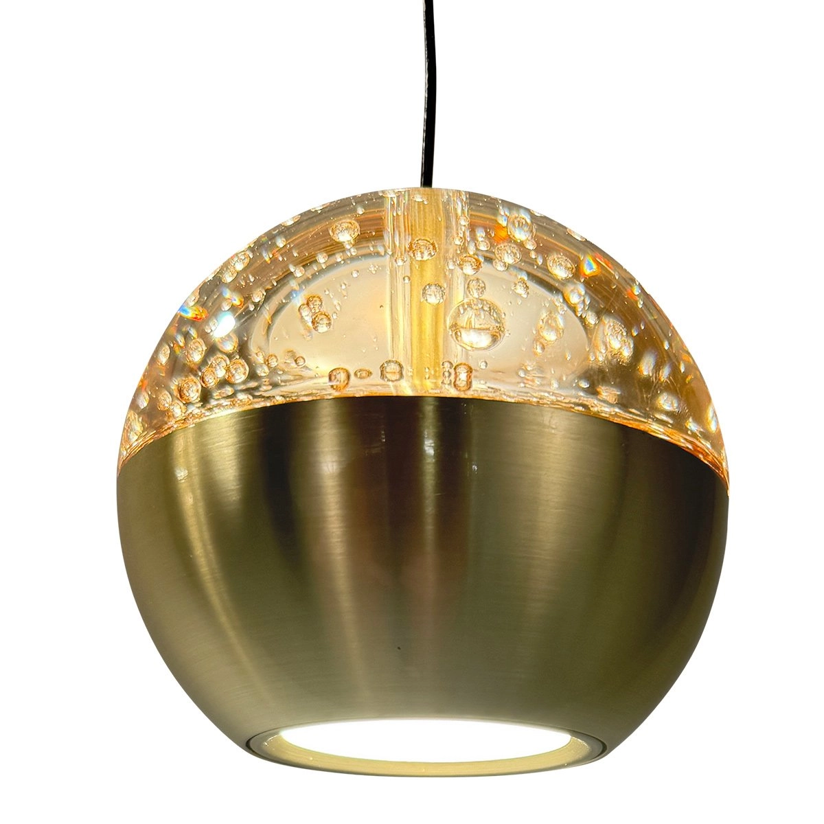 Esstisch-Pendellampe 115 cm Belluno 8-Licht-LED – Messing Steinhauer 8712746184013