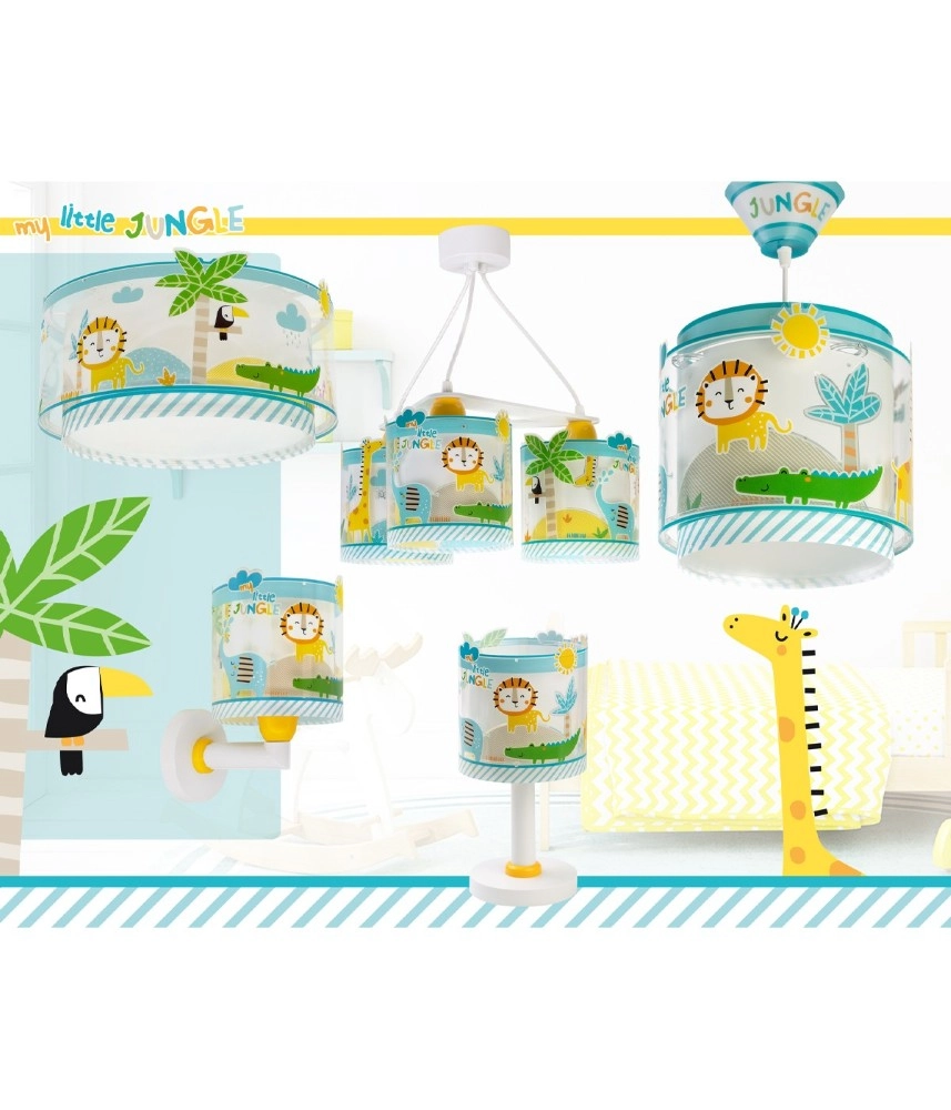 Kinderzimmer-Wandleuchte Little Jungle Dalber 8420406761190