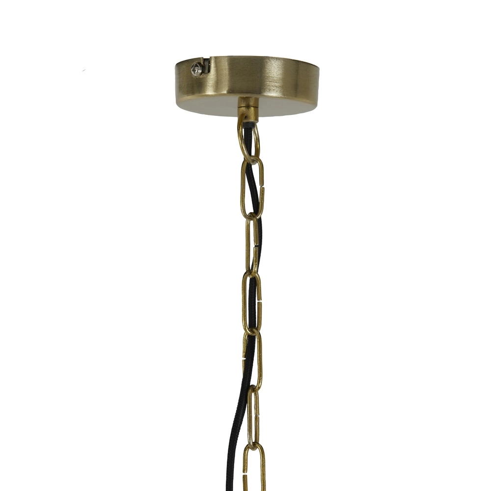 Orientalische Pendellampe Sinula Ø 45cm – Messing Light & Living 8717807641801
