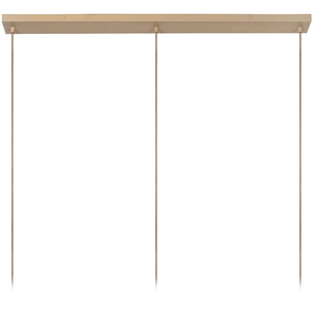 3-Licht Pendellampe Esterel sandbrauner Mini GU10 Lucide 5411212212337
