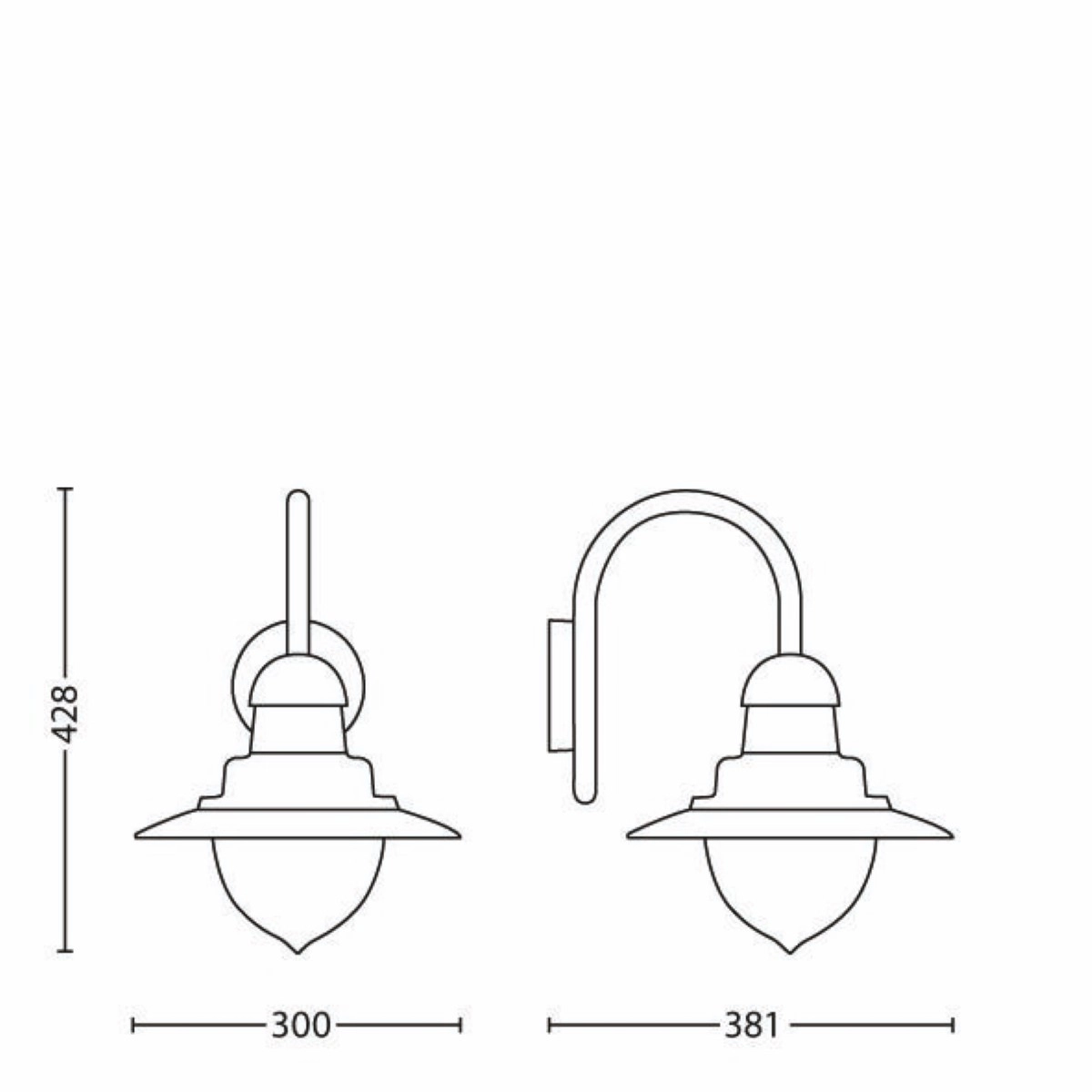 Wandleuchte Raindrop Philips 8718696169865