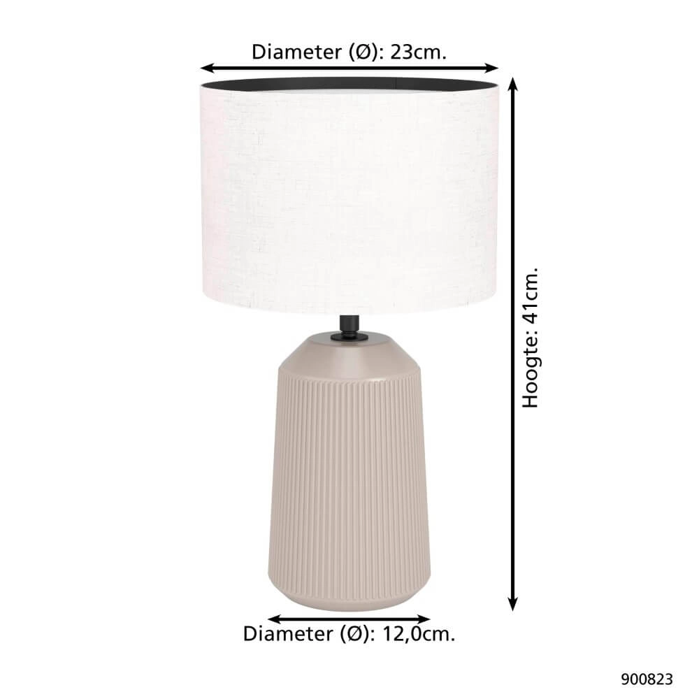 Japandi Tischlampe Capalbio Eglo 9008606274000